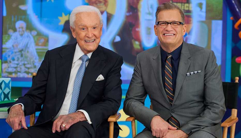 Bob Barker and Drew Carey