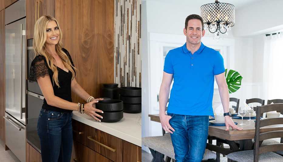 Christina Anstead and Tarek El Moussa