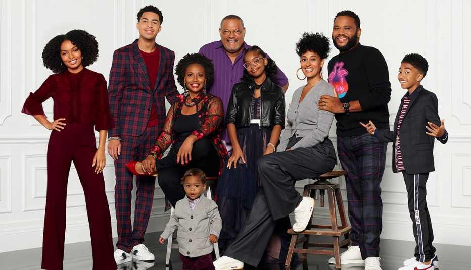 The cast of Black ish
