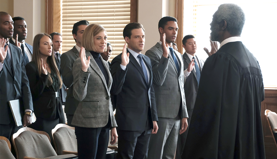 Cast of 'For The People'