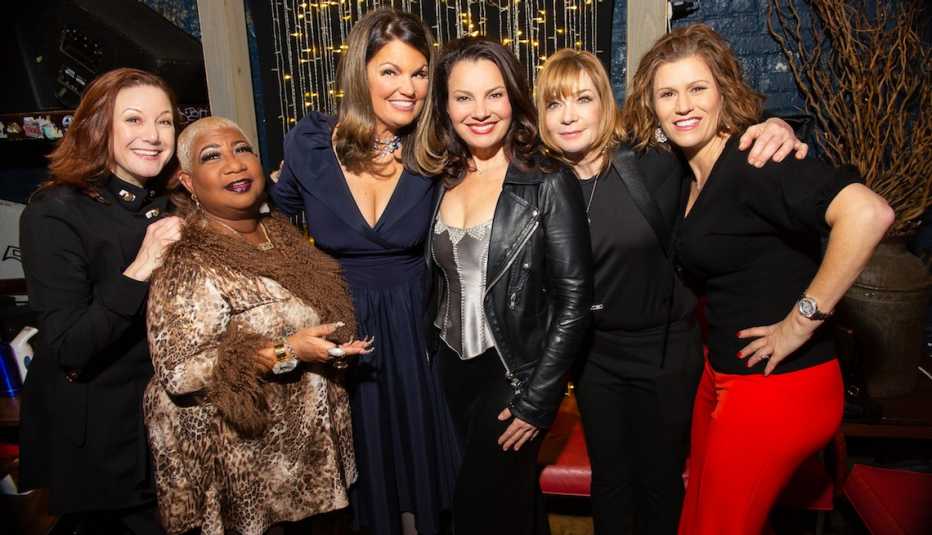 Carole Montgomery Luenell Lynne Koplitz Fran Drescher Vanessa Hollingshead and Kerri Louise star in Showtimes Funny Women of a Certain Age
Carole Montgomery Luenell Lynne Koplitz Fran Drescher Vanessa Hollingshead and Kerri Louise star in Showtimes Funny Women of a Certain Age