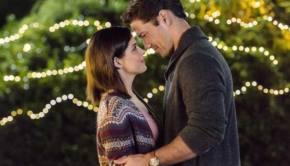 Jen Lilley and Ryan Paevey star in the Hallmark Channel original movie Harvest Love Jen Lilley and Ryan Paevey star in the Hallmark Channel original movie Harvest Love