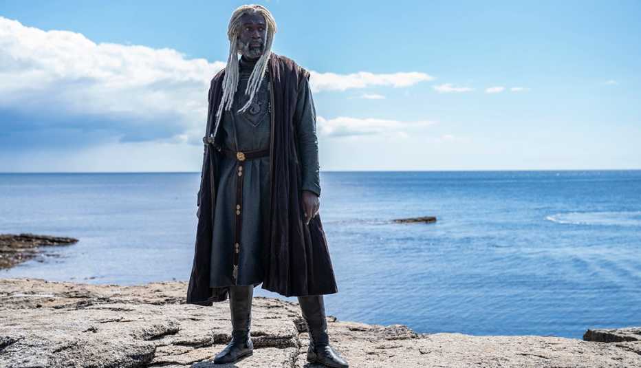 Steve Toussaint stars as Lord Corlys Velaryon in the HBO series House of the Dragon