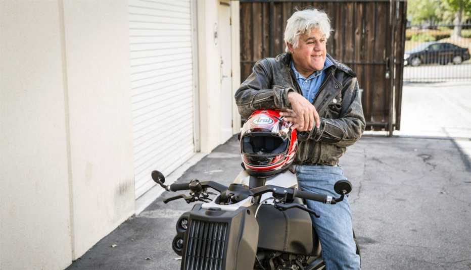 Jay Leno on The Ronin motorcycle
