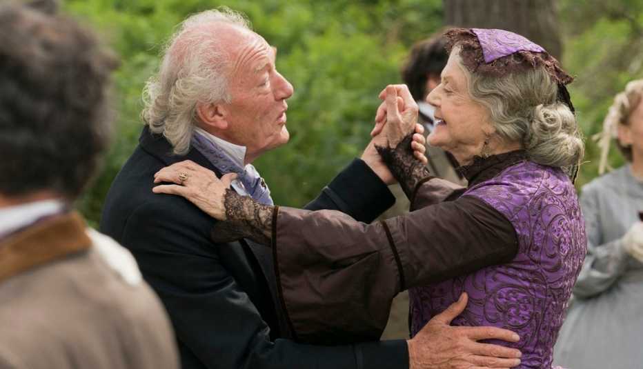 Angela Lansbury Dances with Michael Gambon in &lsquo;Little Women&rsquo;