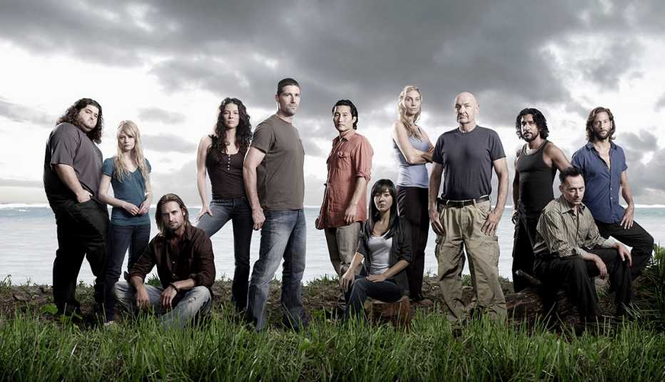 The cast of Lost