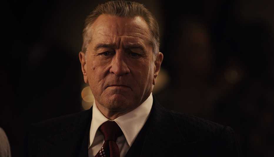 Robert De Niro in the film The Irishman