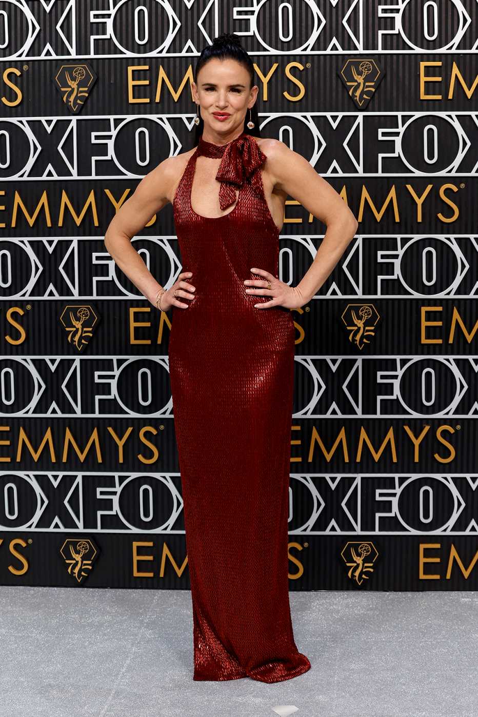 Juliette Lewis on the red carpet at the 75th Emmy Awards