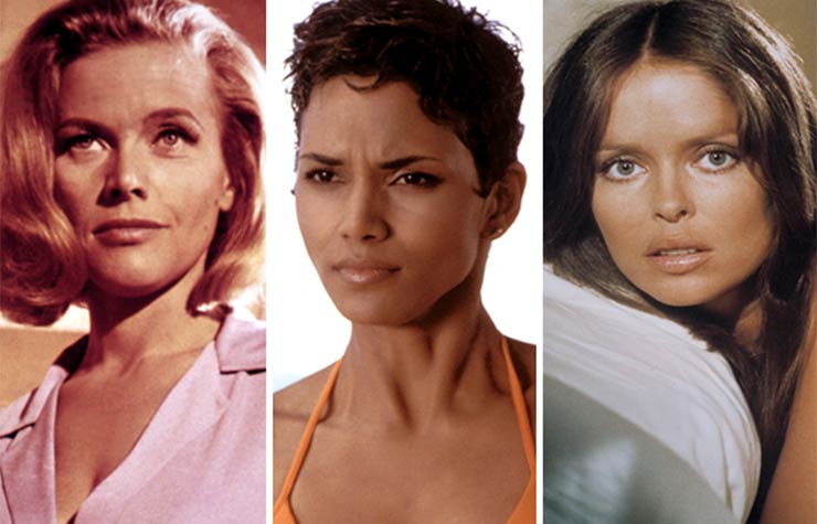 Bond Girls, Honor Blackman, Halle Berry, Barbara Bach