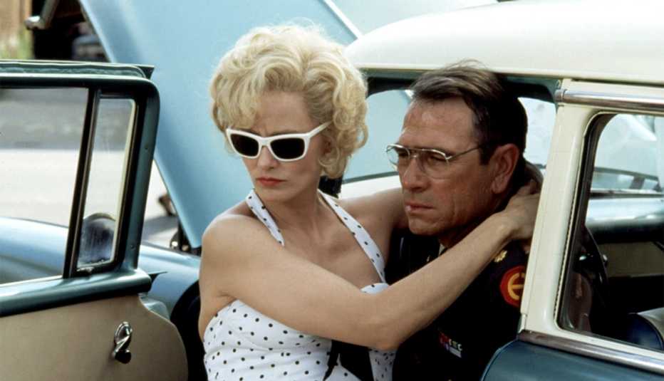 Jessica Lange and Tommy Lee Jones in 'Blue Sky'