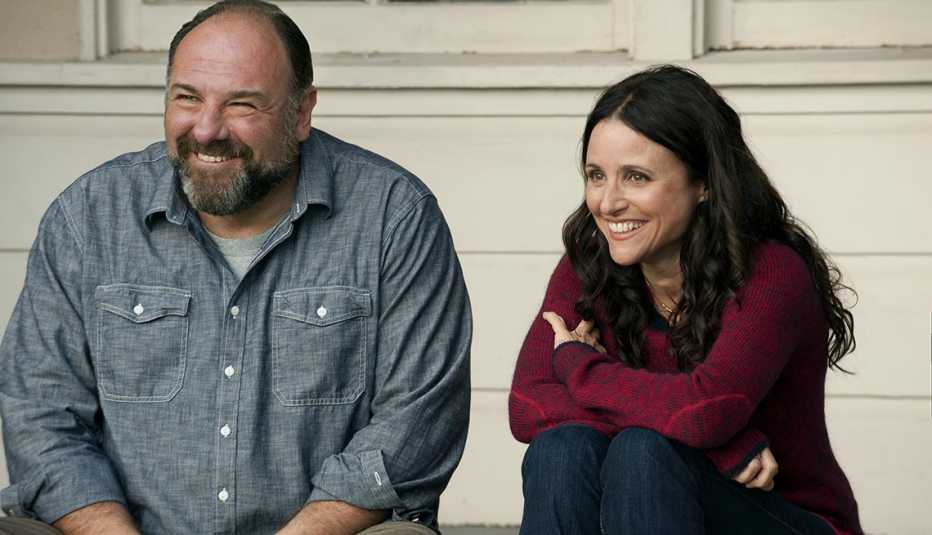 James Gandolfini and Julia Louis-Dreyfus