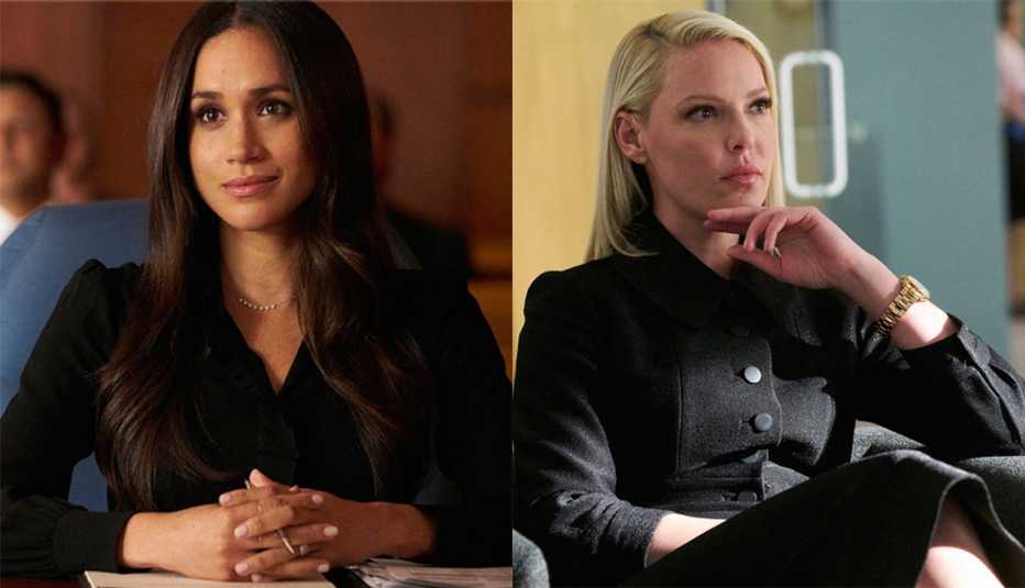 meghan markle, katherine heigl in USA's "Suits" meghan markle, katherine heigl in USA's "Suits"