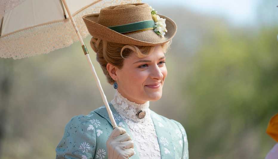 Louisa Jacobson stars in the HBO series The Gilded Age Louisa Jacobson stars in the HBO series The Gilded Age