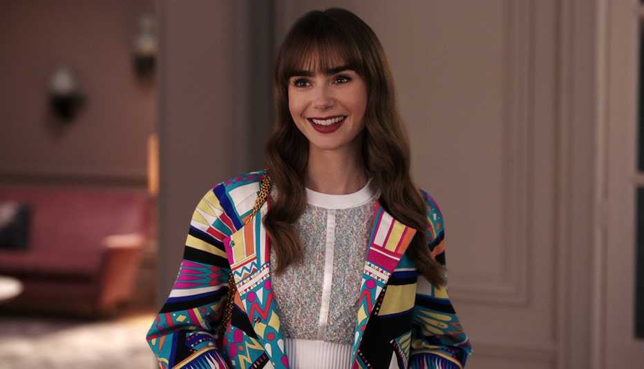 Lily Collins stars in the Netflix series Emily in Paris Lily Collins stars in the Netflix series Emily in Paris