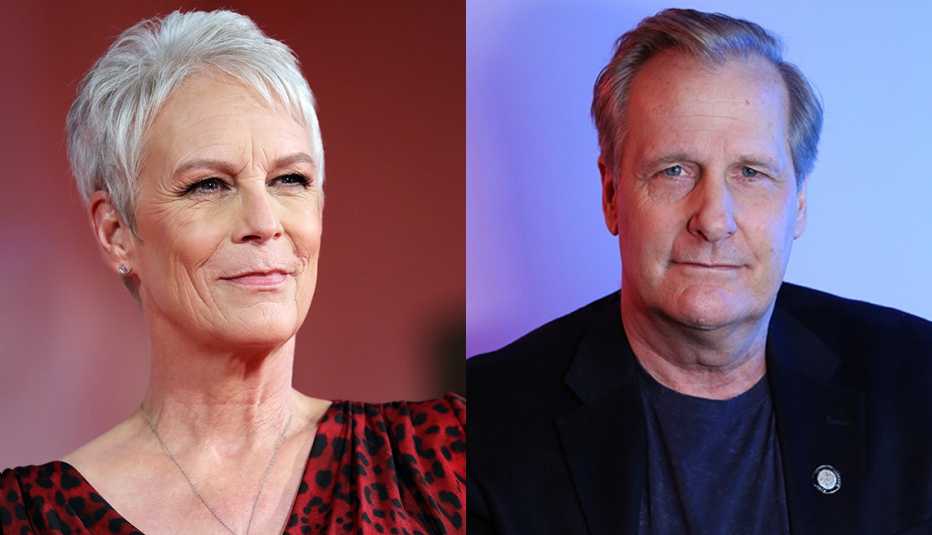 Actress Jamie Lee Curtis and actor Jeff Daniels