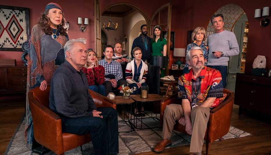 The cast of Grace and Frankie