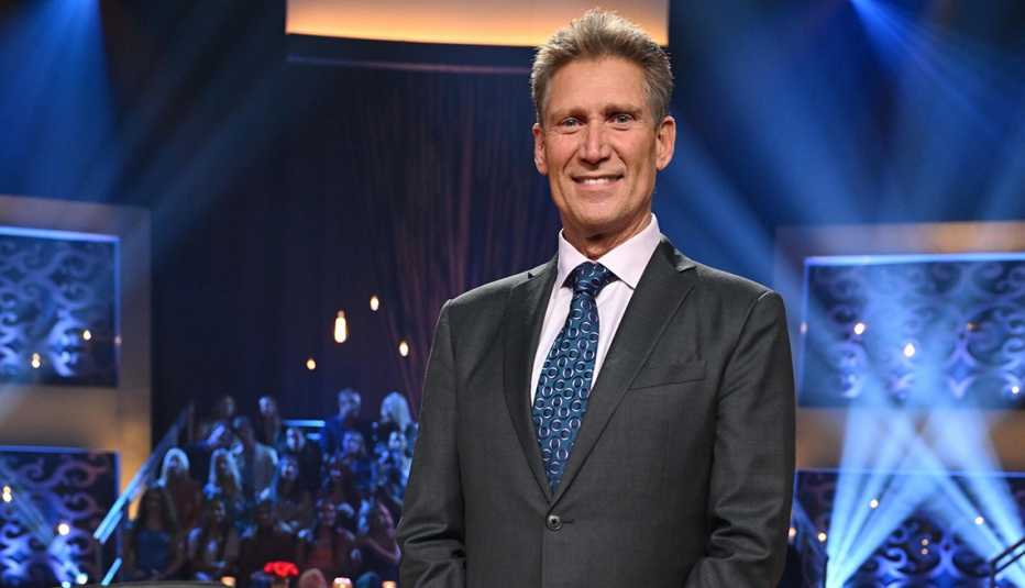 "The Golden Bachelor" Gerry Turner smiles during "The Women Tell All" special.
