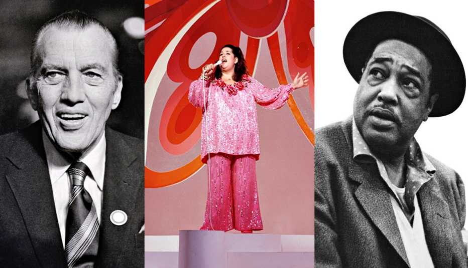 Ed Sullivan, Mama Cass Elliot and Duke Ellington