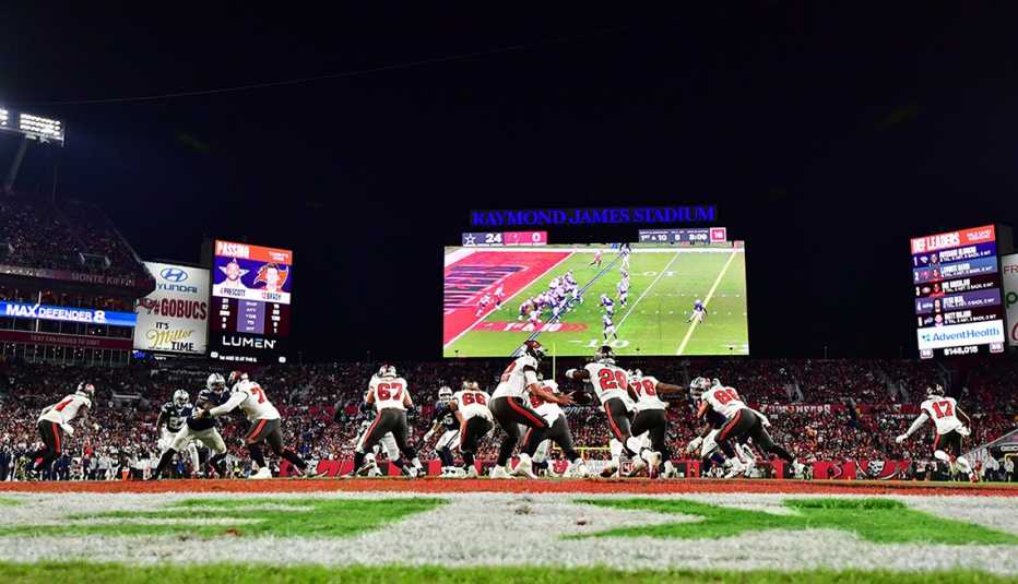 january twenty twenty three wild card playoff game between the cowboys and the buccaneers in tampa florida