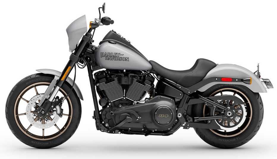 A Harley-Davidson motorcycle A Harley-Davidson motorcycle