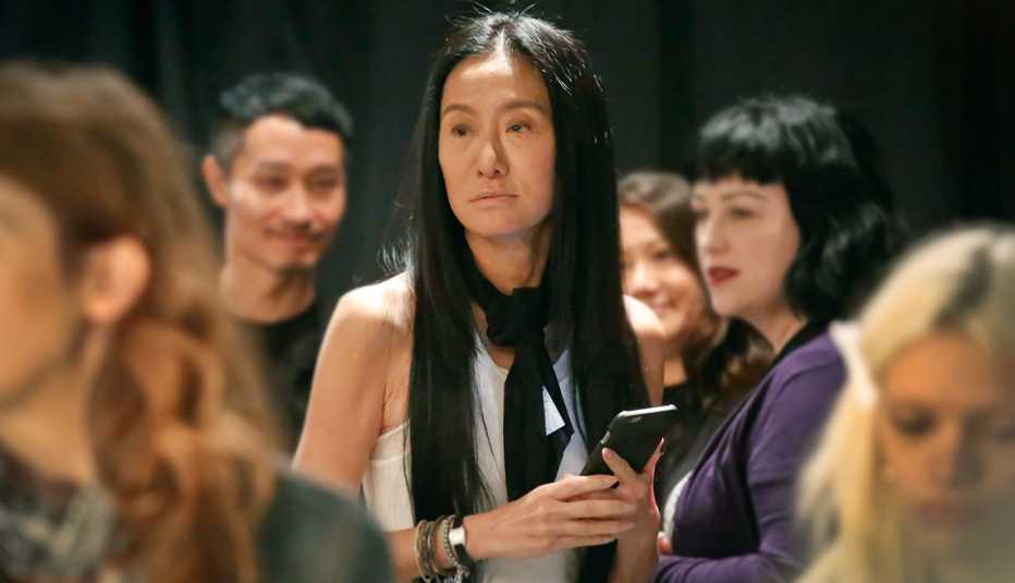 Fashion designer Vera Wang 