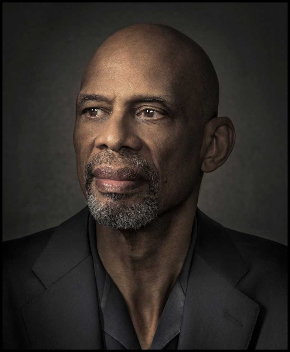 portrait of kareem abdul jabbar