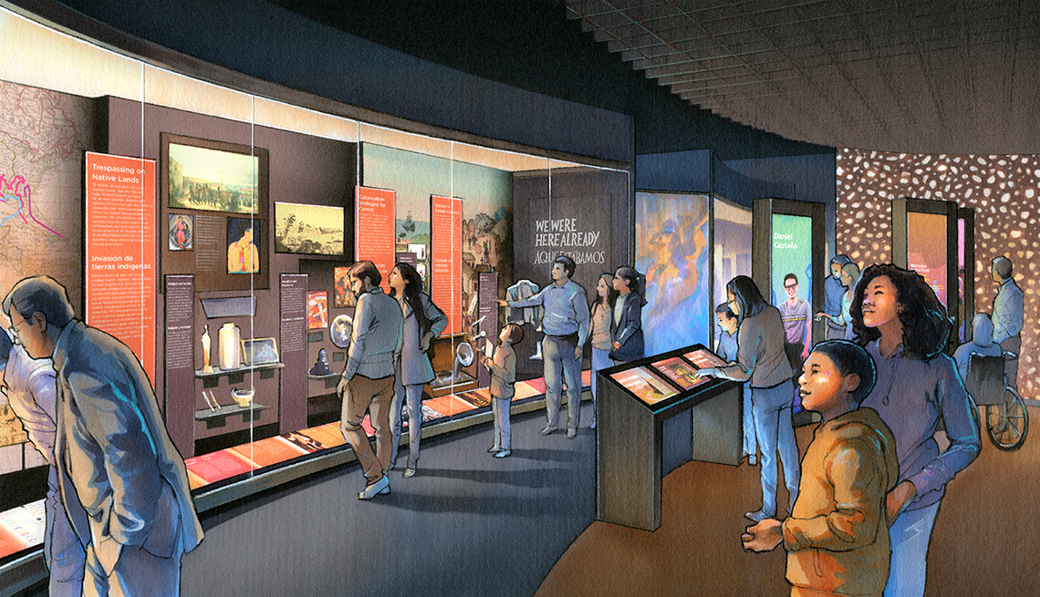 Ideas for the Molina Family Latino Gallery that will be in the Smithsonian’s National Museum of American History starting in 2022.