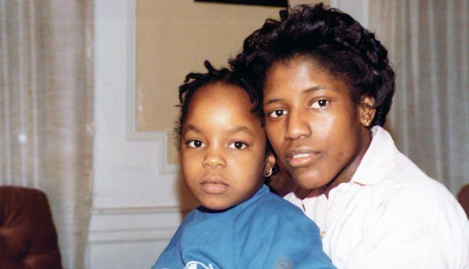 paula edgar as a child being held my her mother donna joan griffith paula edgar as a child being held my her mother donna joan griffith