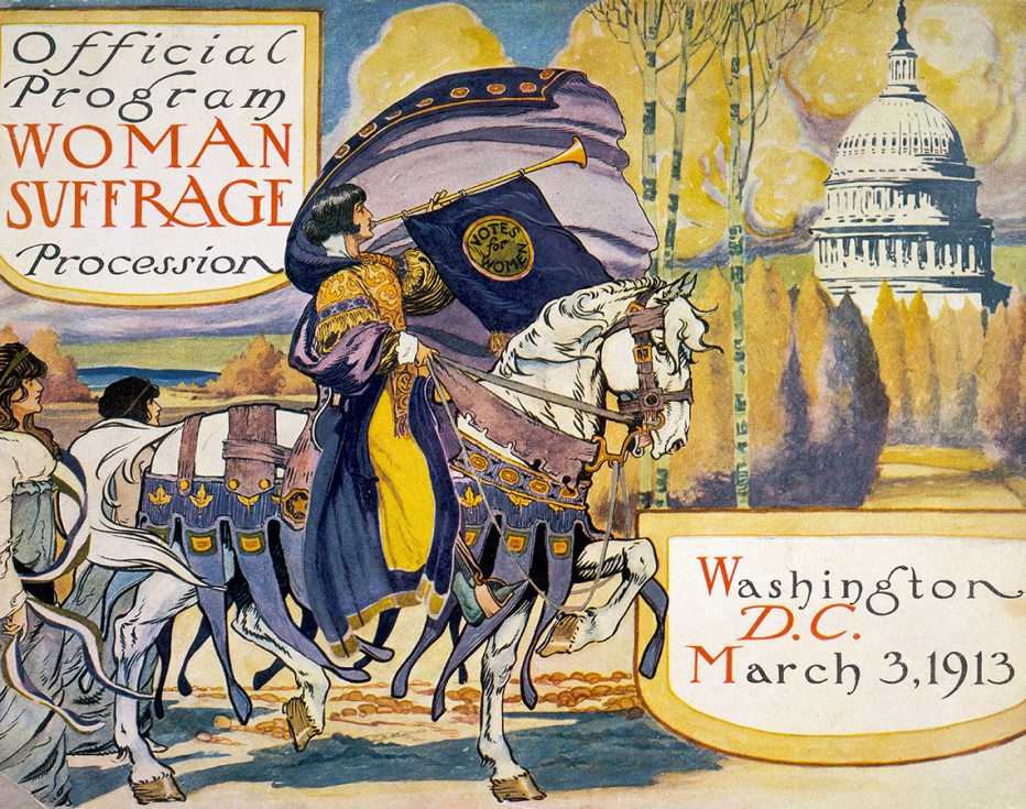 Official Program for the Woman Suffrage Procession