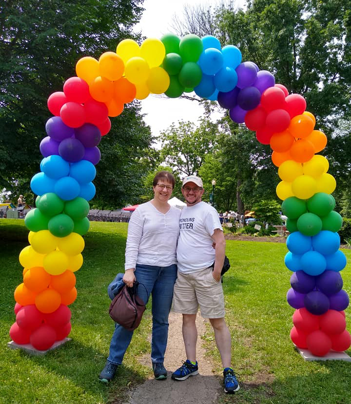 Katie Altemus and partner