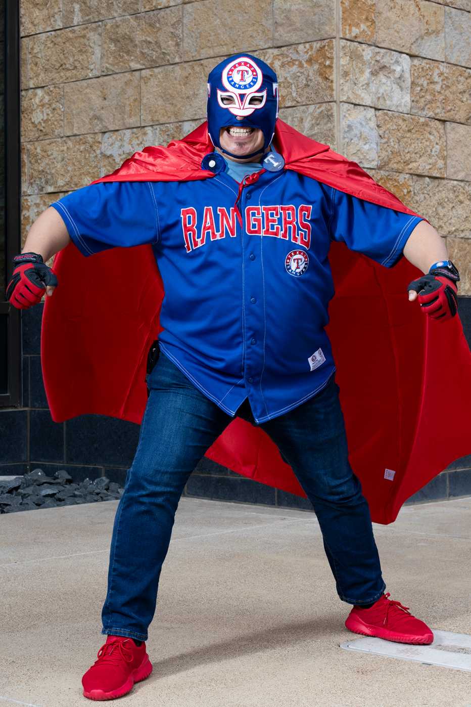 leo sanchez forty nine dressed up as the juan ranger