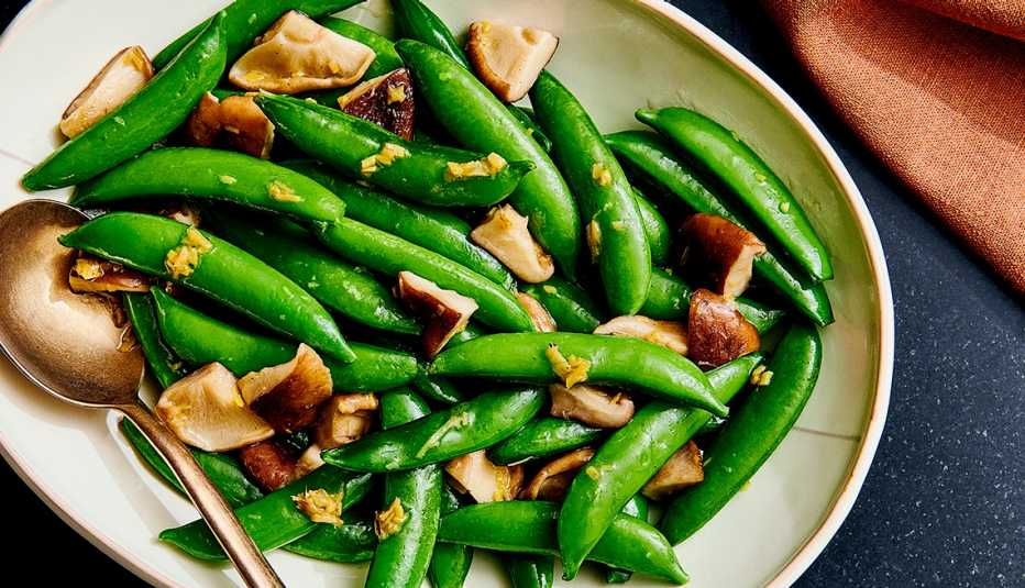 spring stir fry dish by grace young