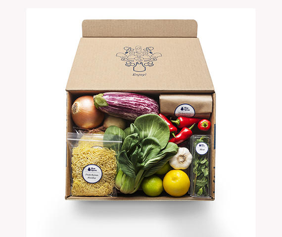 Blue Apron box