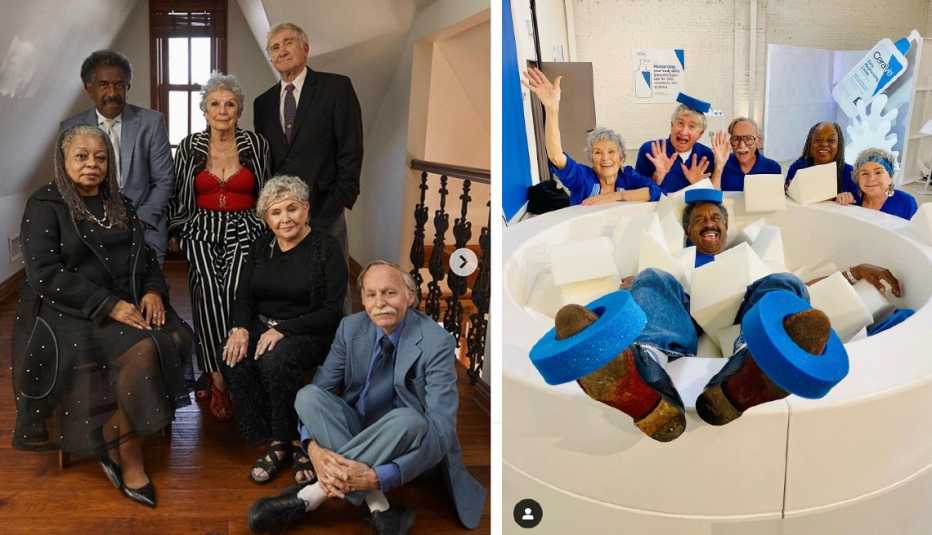 posts from the TikTok account Retirement House