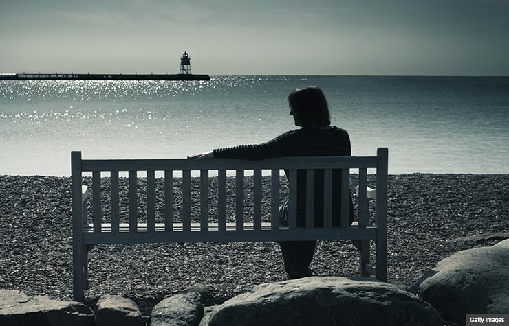 Loneliness Depression with Hope of Guidance and Direction (Getty Images) Loneliness Depression with Hope of Guidance and Direction (Getty Images)