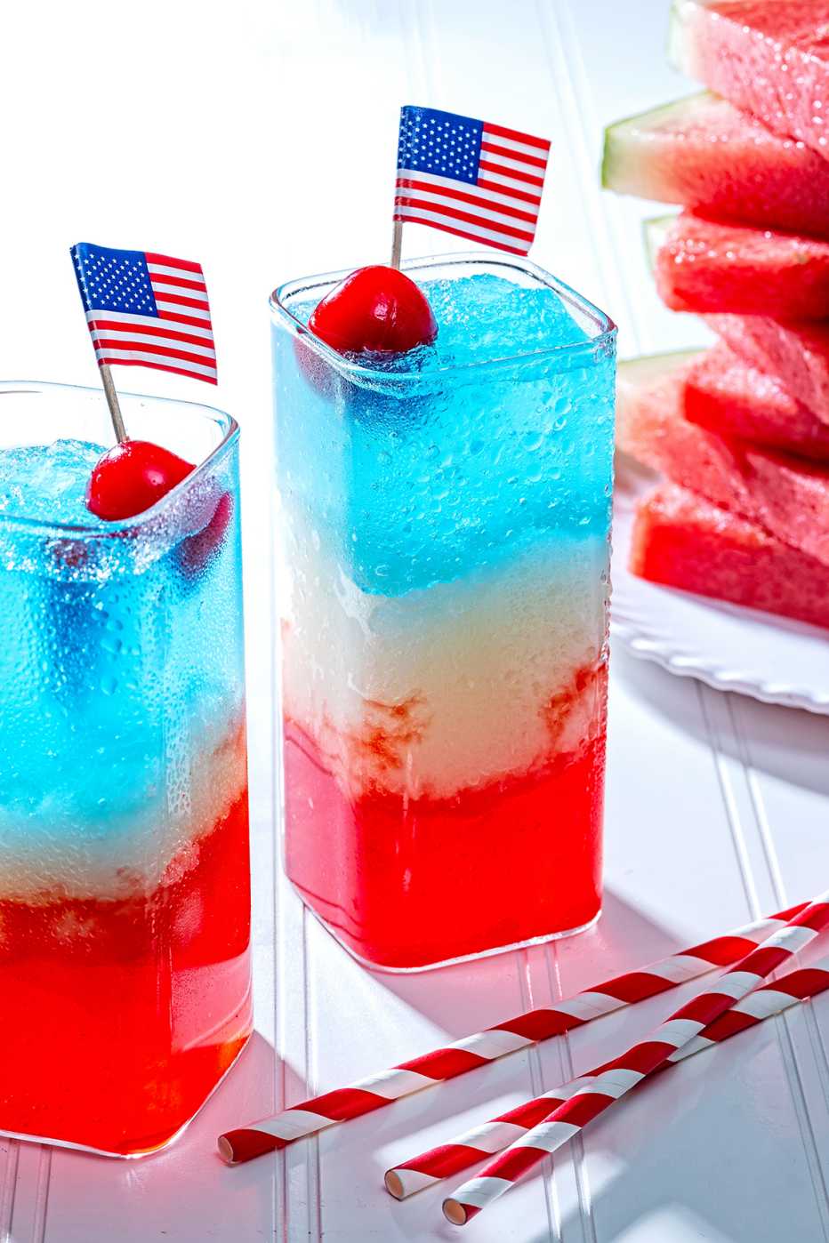 non-alcoholic independence day slushies