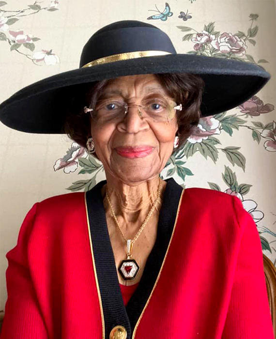 portrait of doctor laverne wimberly eighty two years old