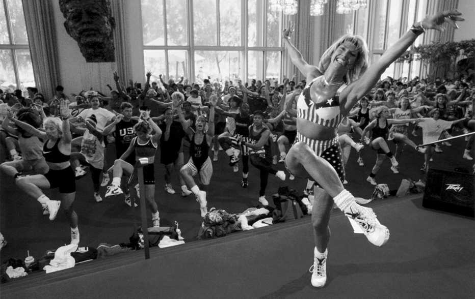 judi leading a class at the jazz dance world congress at the kennedy center in washington d c 