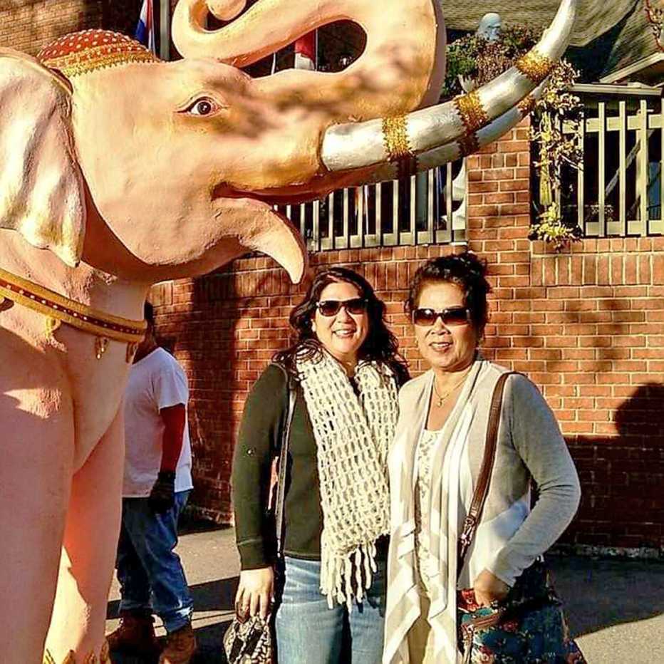 jenny jensen and her mother yupin