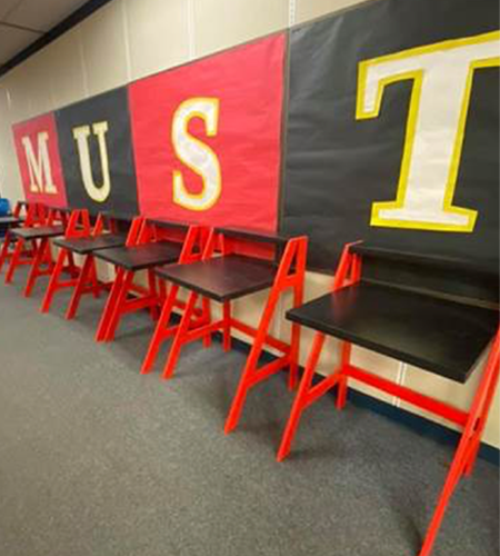 Desks made by Ralph Kemptner