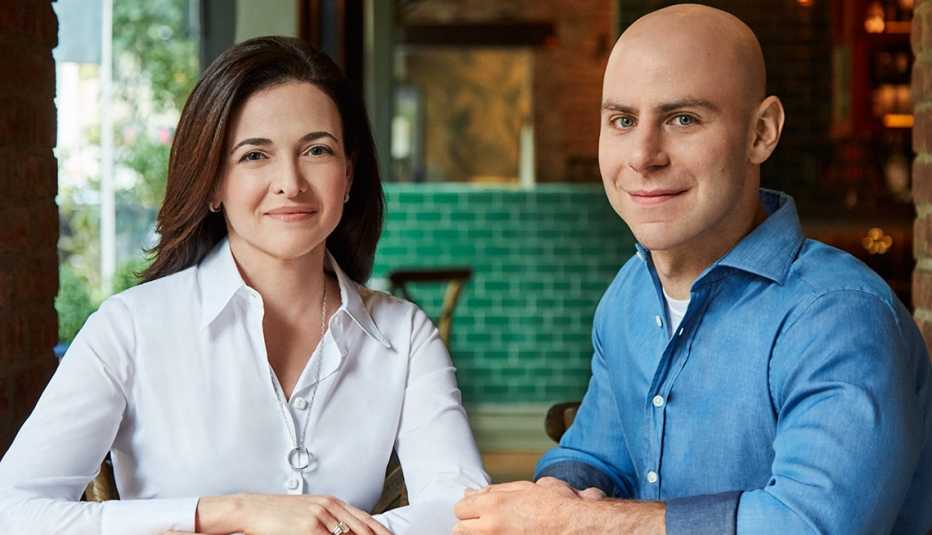 Sheryl Sandberg and Adam Grant Sheryl Sandberg and Adam Grant