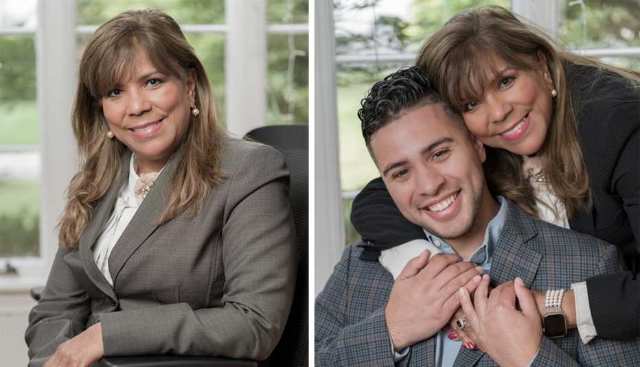 doctor gina miranda diaz with her son alexander