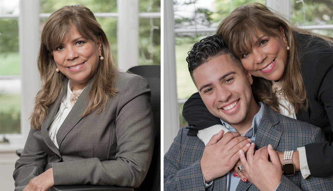 doctor gina miranda diaz with her son alexander