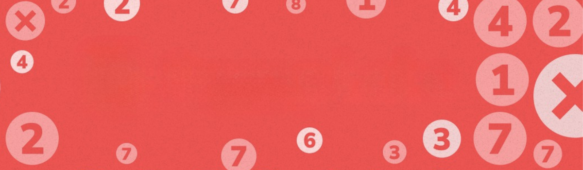 Sumplete red background image
