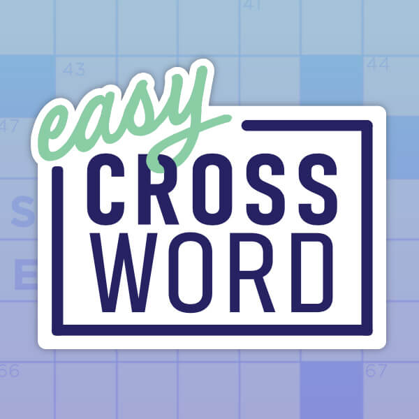 easy crossword square promo asset art