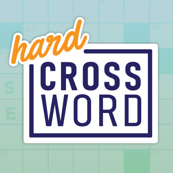 hard crossword square promo asset art