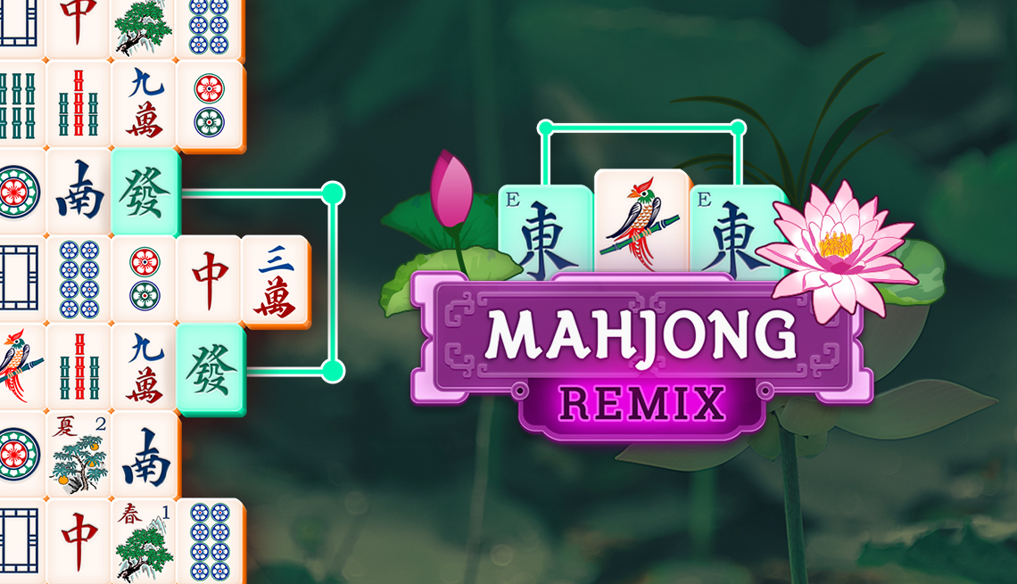 mahjongg remix promo game art