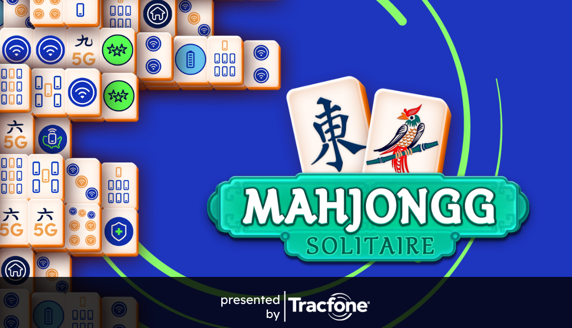 Enjoy Playing Mahjongg Solitaire by Tracfone
