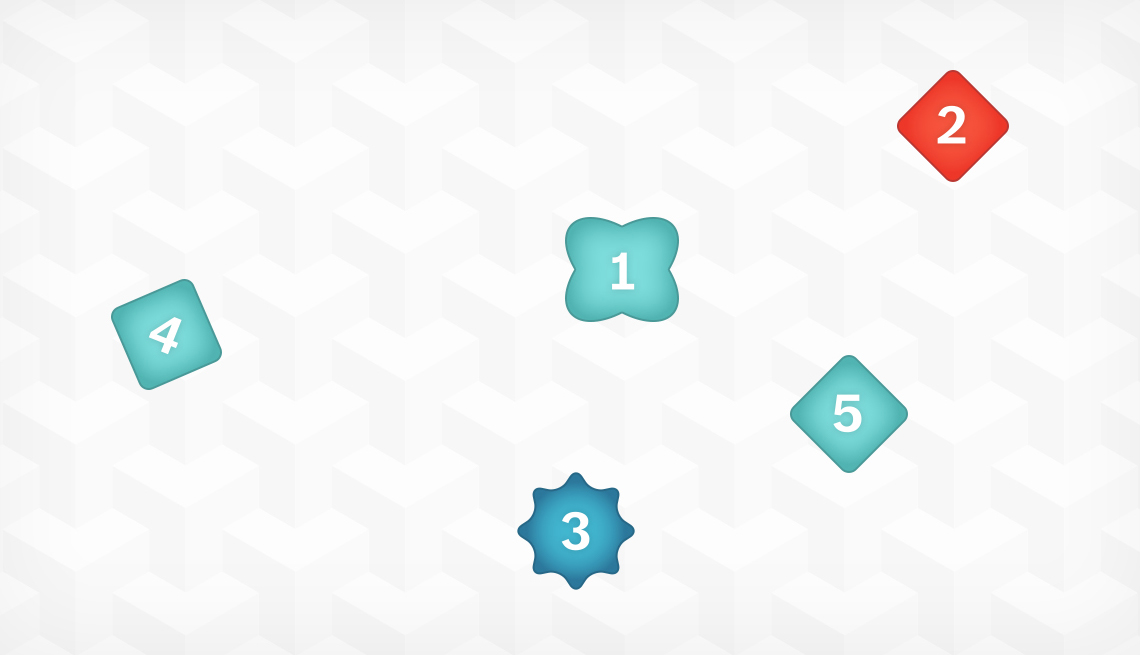 staying sharp number pop promo game art