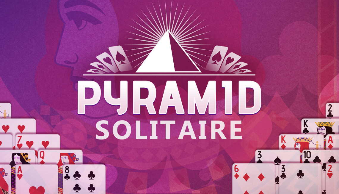 pyramid solitaire promo game art